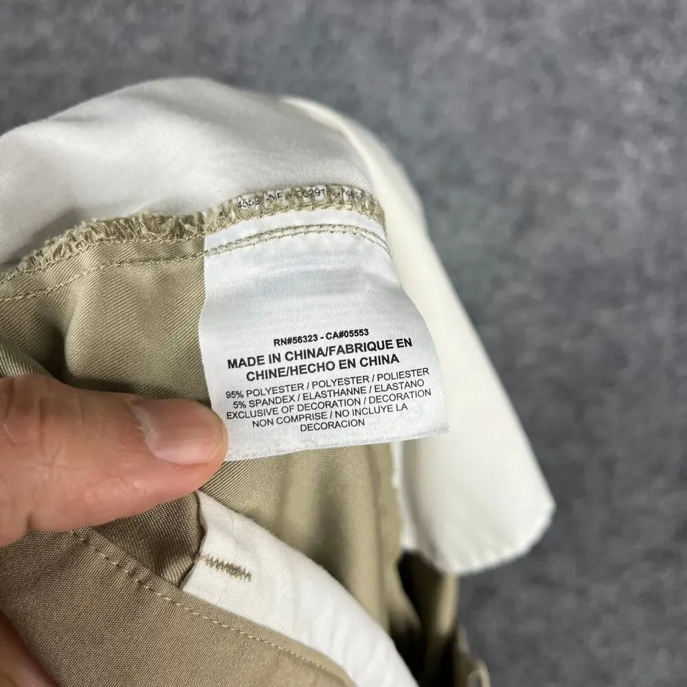 Nike Golf Pants Mens Size 36x32 Khaki Dri-Fit Performance Stretch‎ Casual